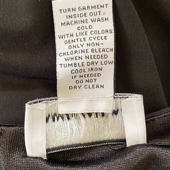 CARMEN Carmen Marc Valvo BLACK LACE UP GROMMET TRIM SLEEVELESS DRESS SIZE SMALL - Picture 13 of 16